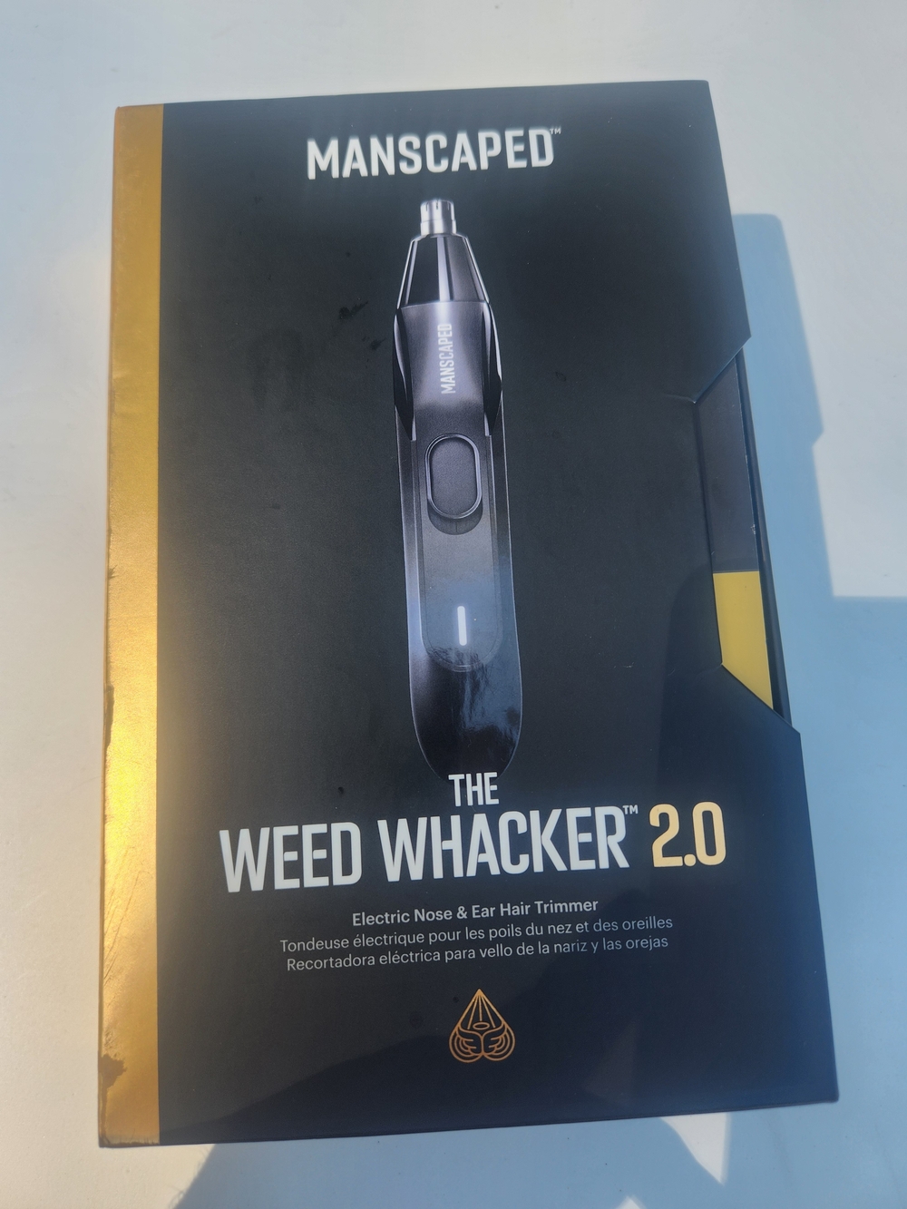 The Weed Whacker 2.0 Nose & Ear Trimmer - Black